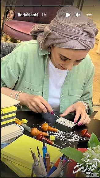 کنده کاری حرفه ای و ماهرانه لیندا کیانی